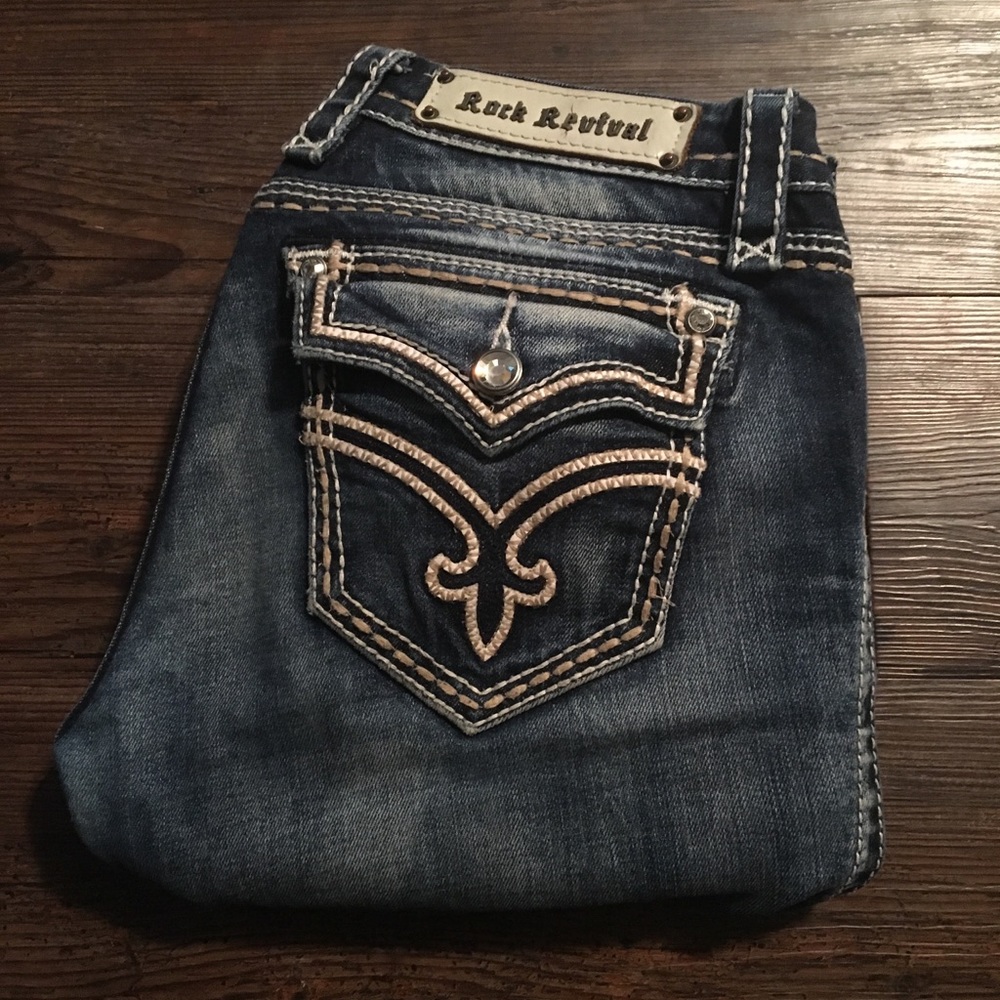 Rock revival jeans